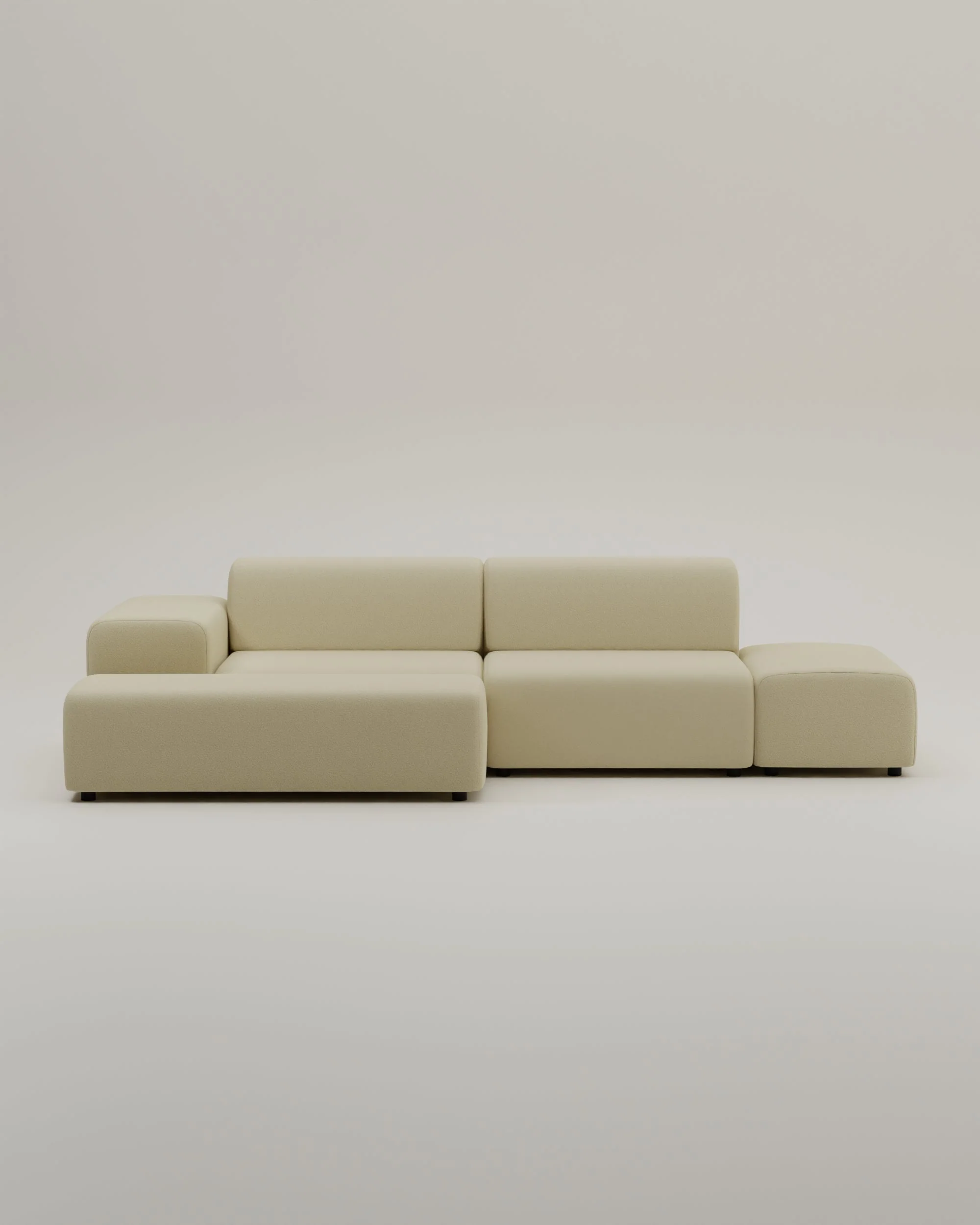 Divano modulare ad angolo Nina 4 posti con funzione letto - Image 37