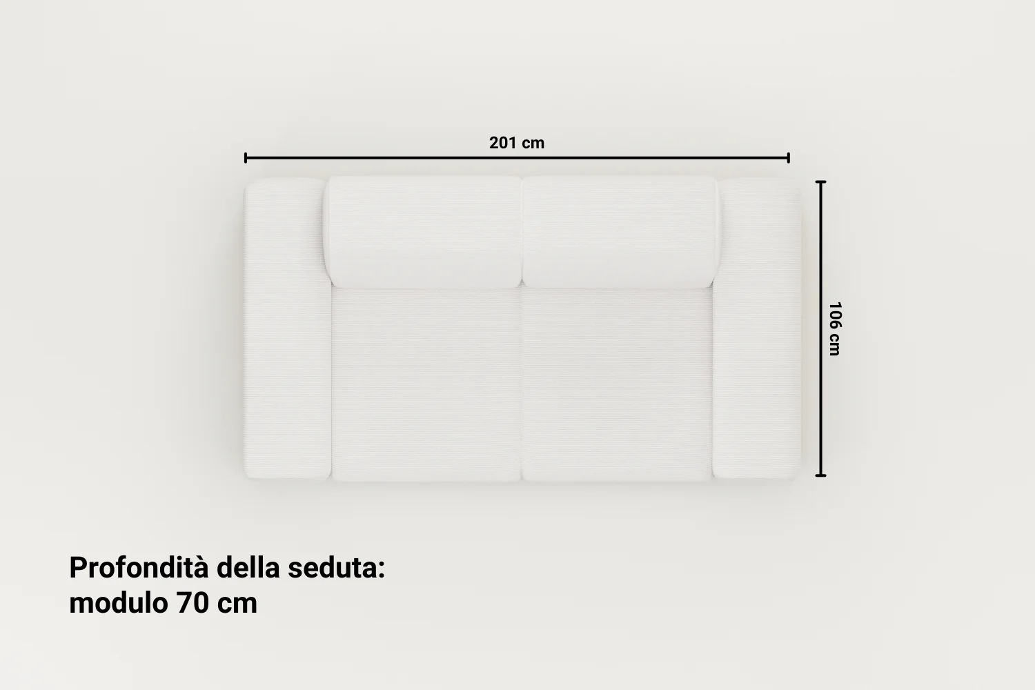 Divano modulare ad angolo Nina 4 posti con funzione letto - Image 9