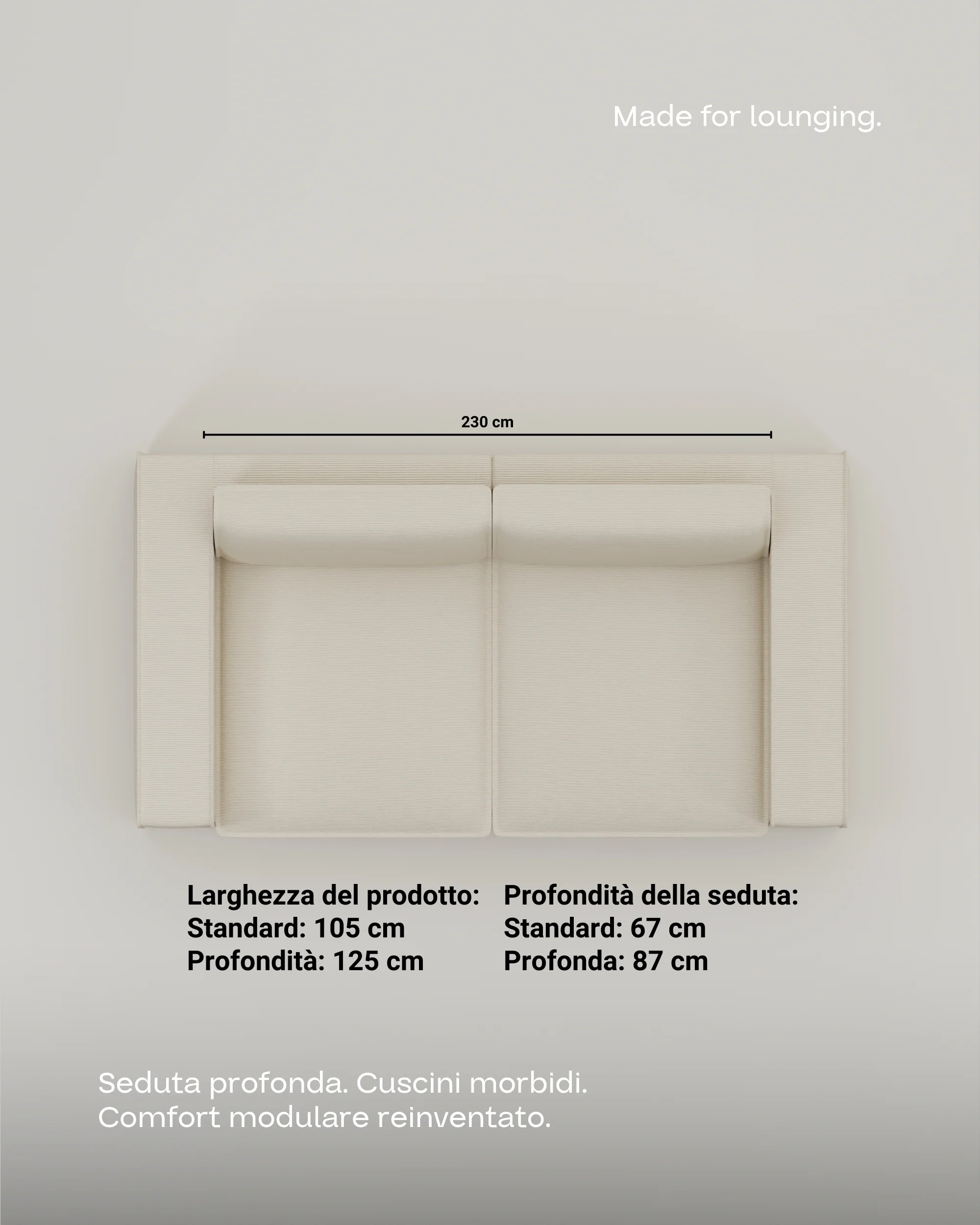 Divano modulare Terra 2 posti - Image 10