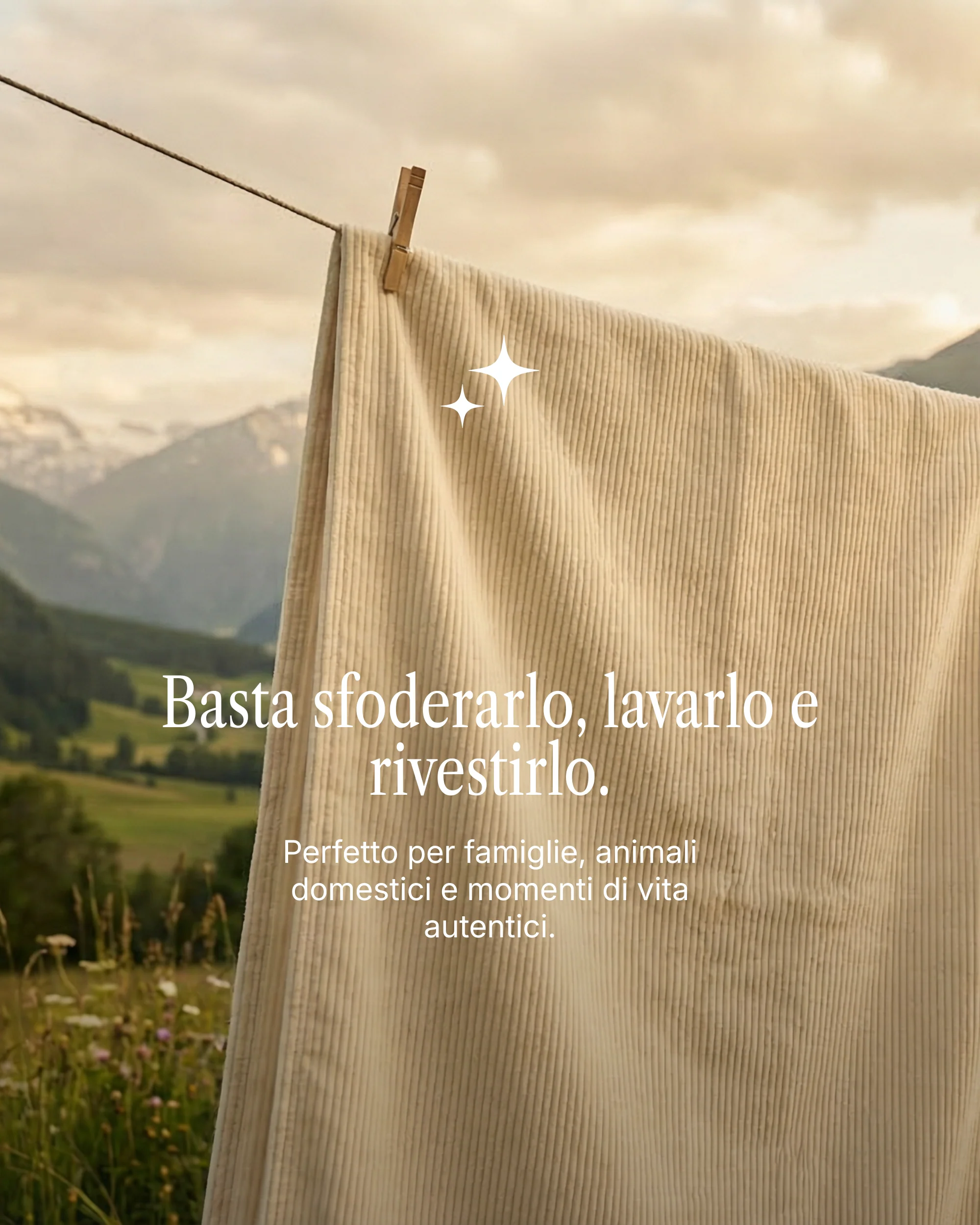 Divano modulare Terra L 4 posti con funzione letto - Image 5