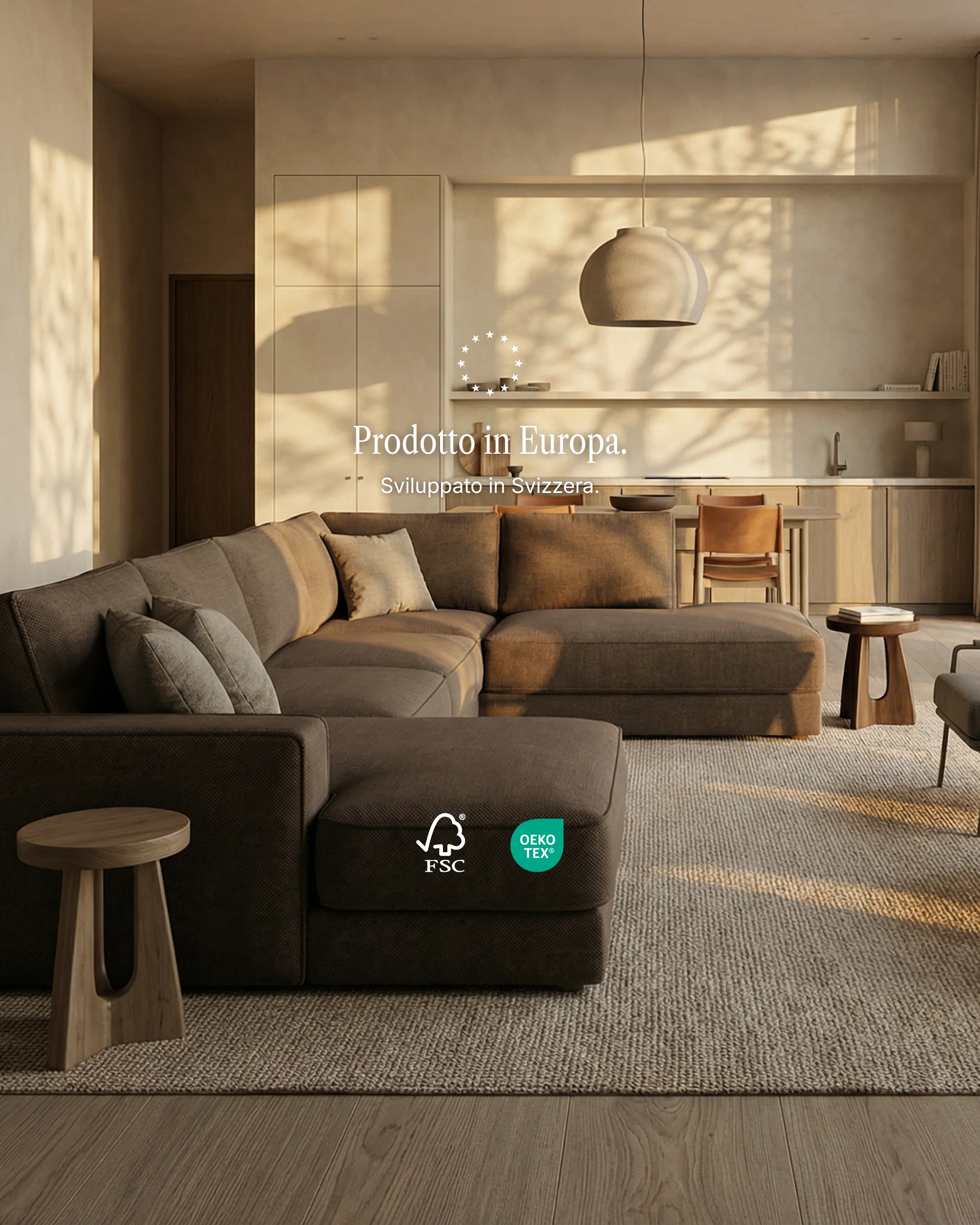 Divano modulare Terra L 4 posti con funzione letto - Image 9