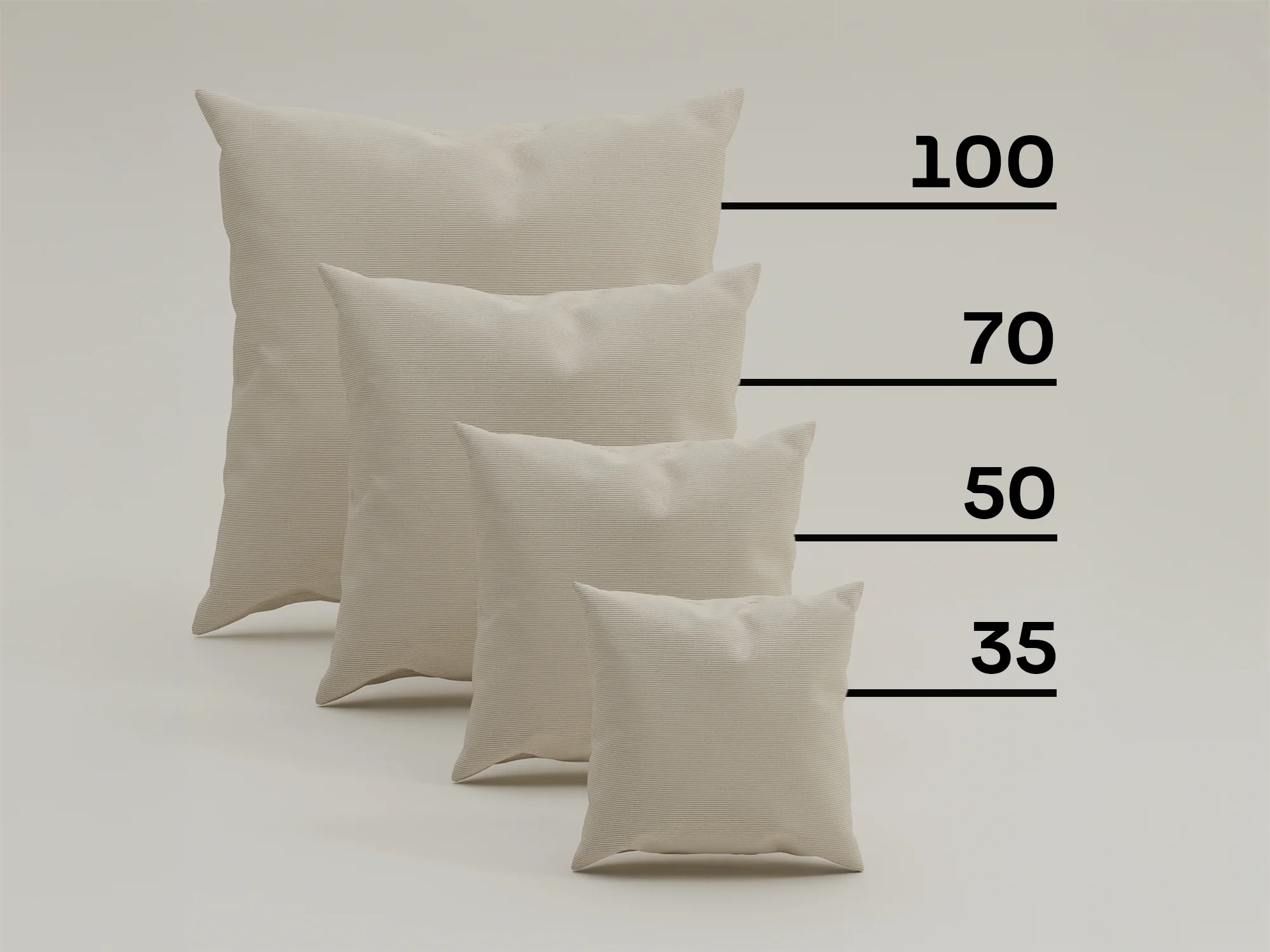 Cuscini decorativi - tessuto Cord - Image 9